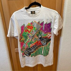 Vintage Sprint Car Racing T-Shirt Brian Paulus Salad Car 2000 Size Small